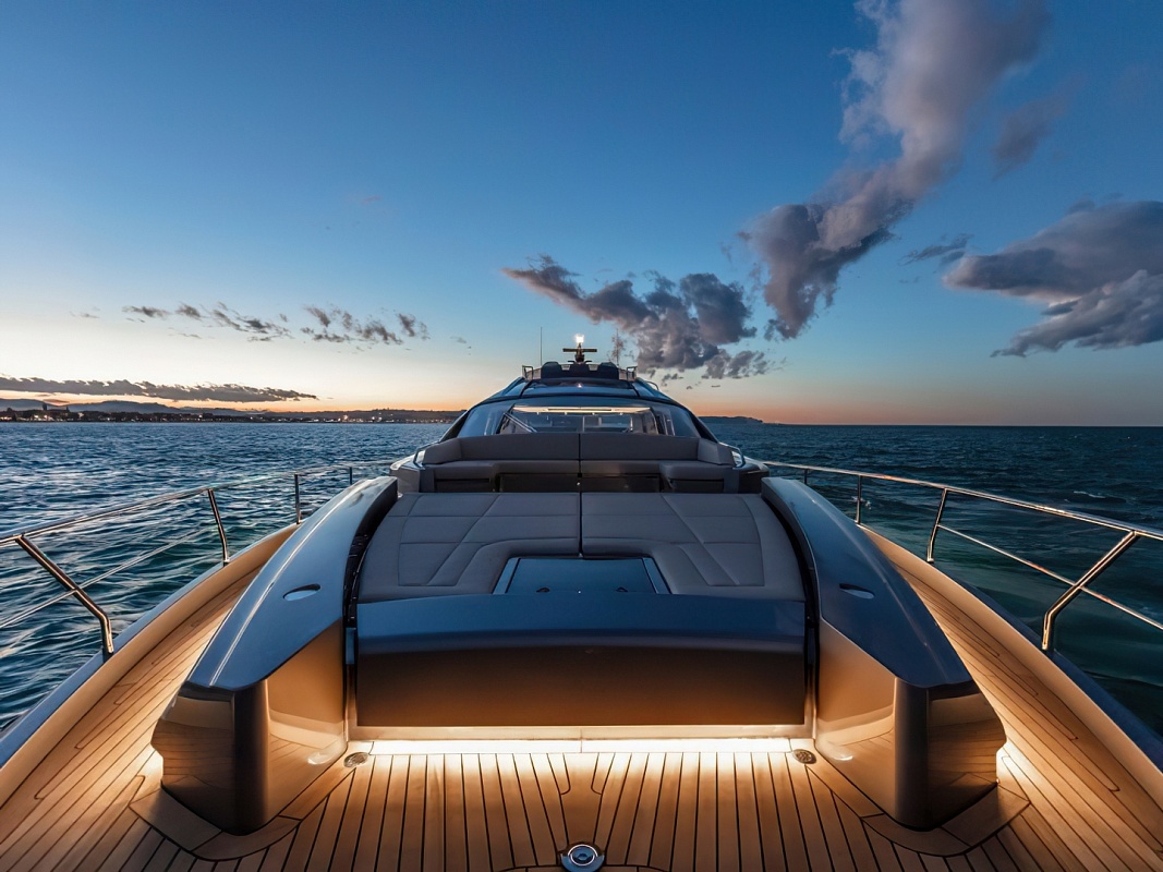 Продается моторная яхта PERSHING 8X 2022г.